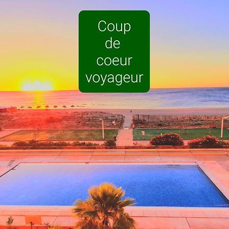 1Ere Ligne Mer Piscine Parking Gratuit Ле Баркарес Экстерьер фото